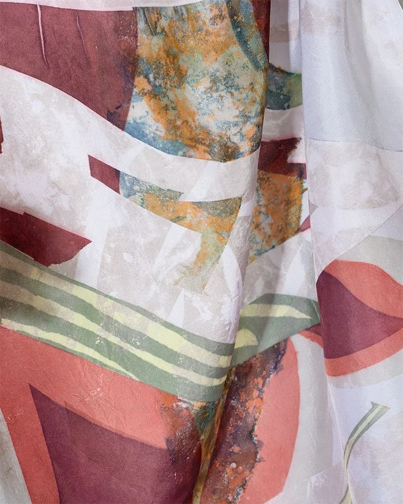 Behind the surface, close up draped, screen print on silk, 66 x 82cm, Janine Saul, 2025.jpg
