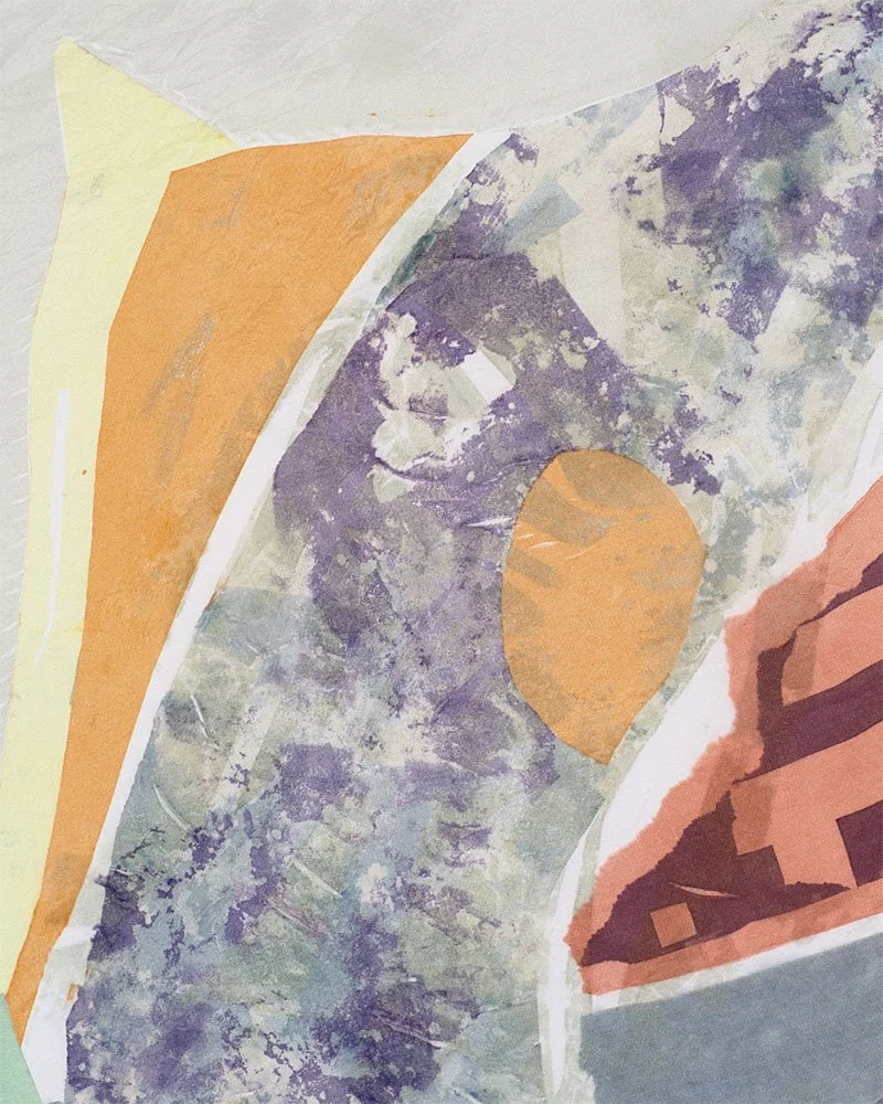 Nature is my church, close up, screen printing on silk, 82 x 69cm, Janine Saul, 2025.jpg