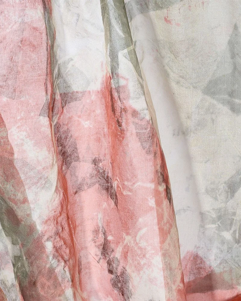 The start of devotion, close up draped, screen print on silk, 67 x 96 cm, Janine Saul, 2025.jpg