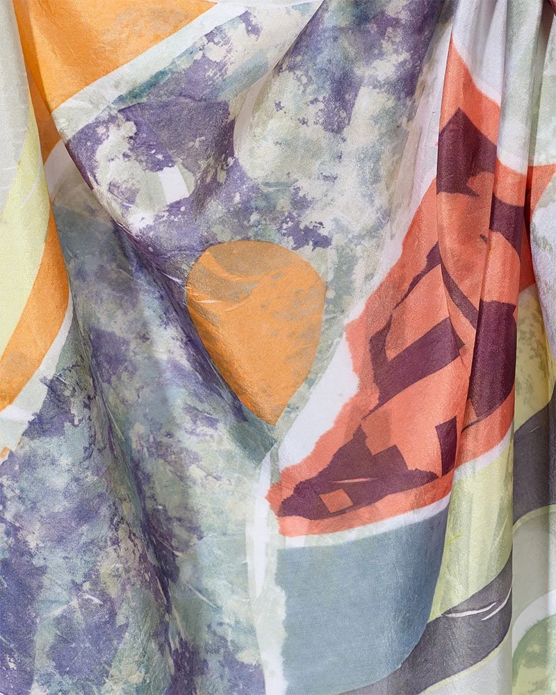 Nature is my church, close up draped, screen printing on silk, 82 x 69cm, Janine Saul, 2025.jpg