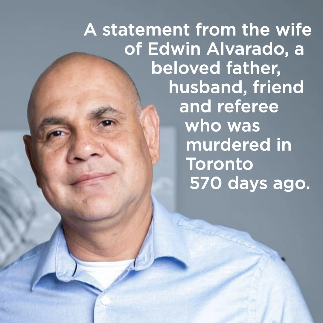 Statement from the wife of Edwin Alvarado / Declaración de la familia de Edwin Alvarado