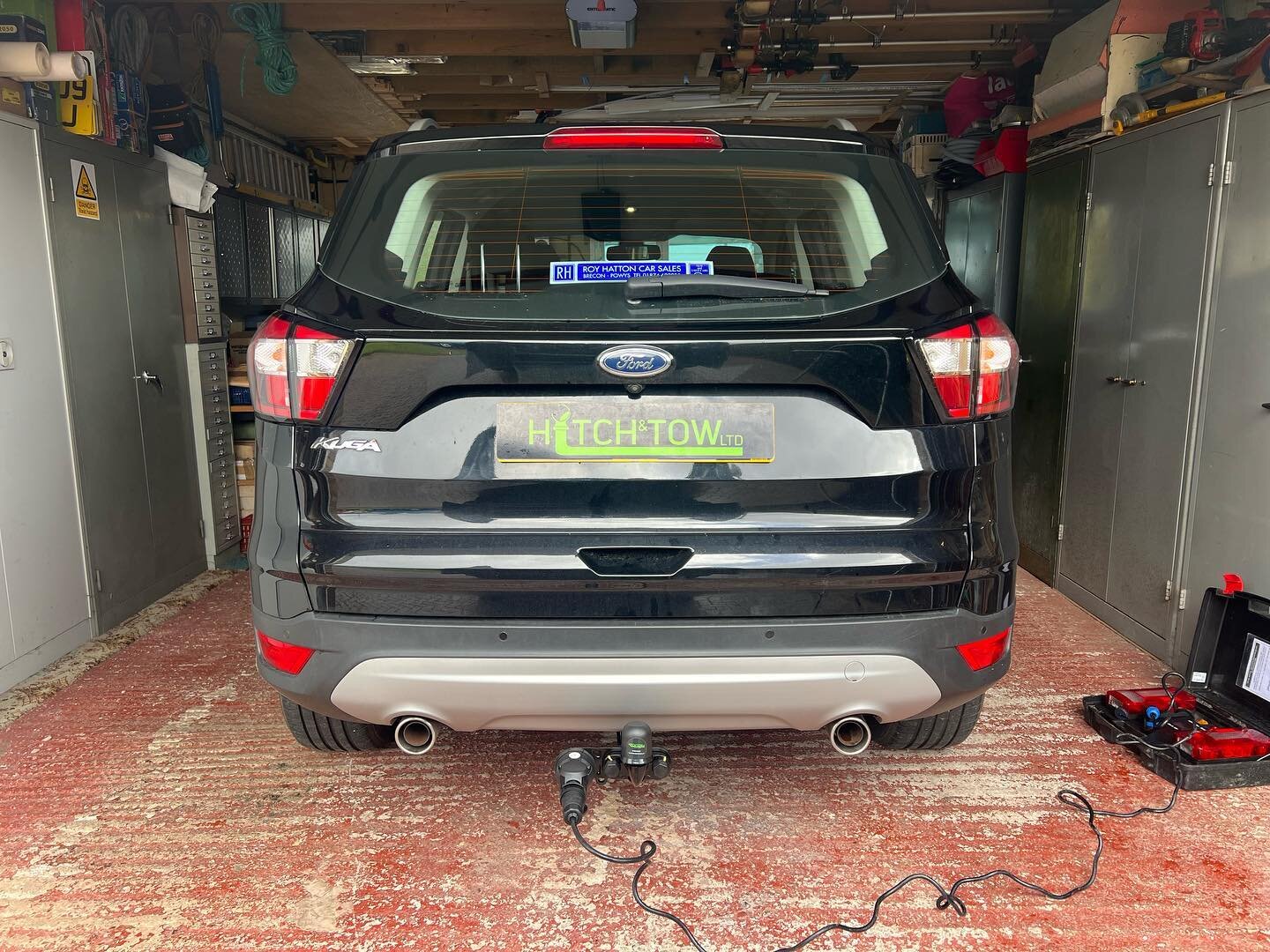Ford Kuga, fitted with a fixed flange towbar supplied by @tow_trust with universal single 7pin towing electrics from @rydertowing &amp; @maypoleltd 

www.hitchandtowlimited.co.uk 

A returning customer is always a good sign 👍🏻
 
✅ Mobile service 

