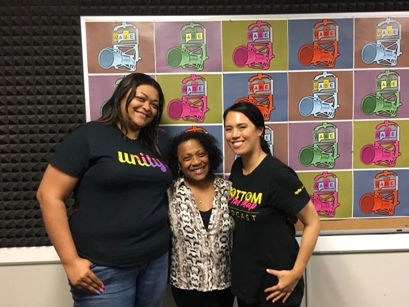 We love you, Ms. Peaches!!! Dee Dee Hibbler aka Peaches, stopped by WABE to drop some knowledge (and some funny stories) on us. She's a gem!