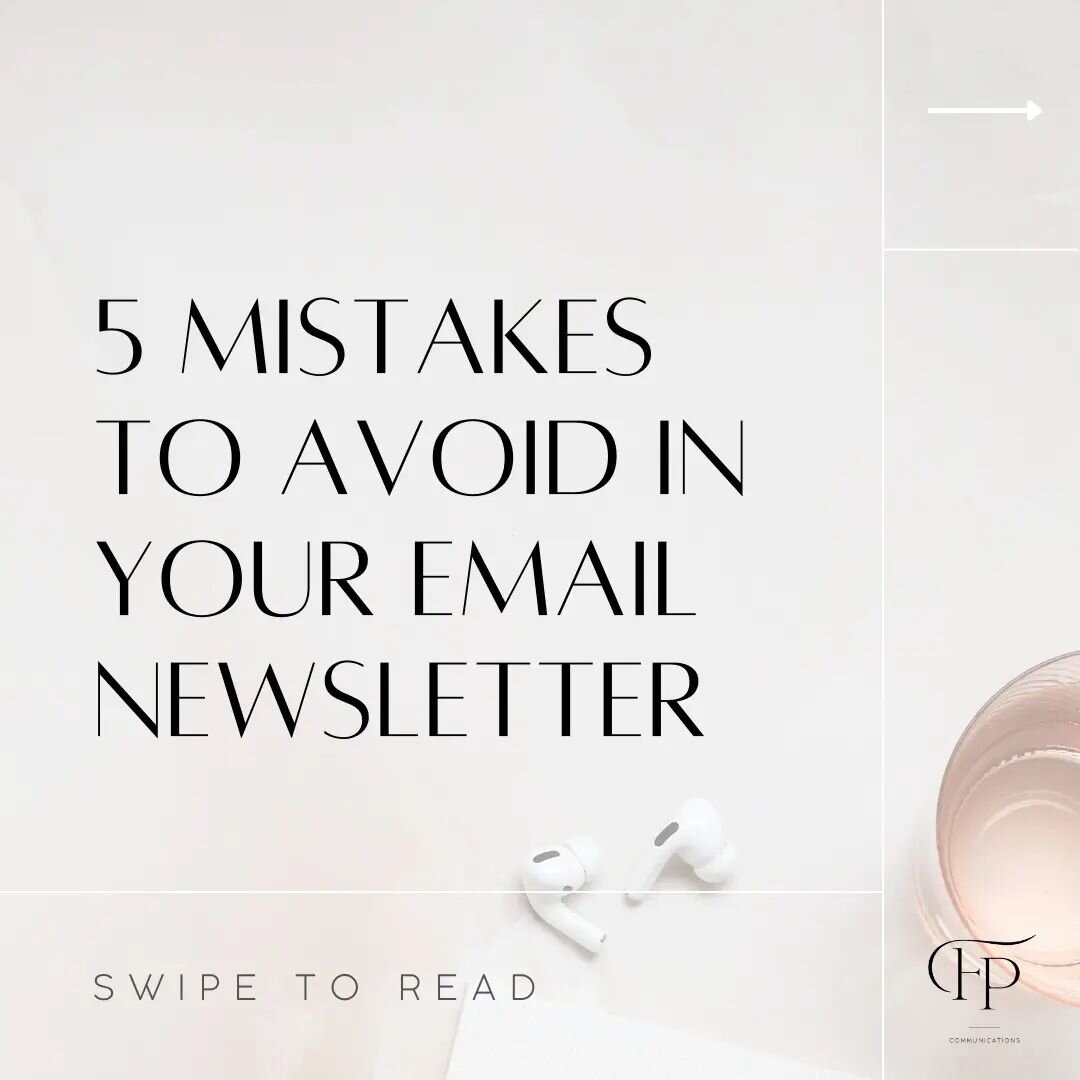 According to HubSpot, the average open rate for emails is 20% and the clickthrough rate 7-8%. If your rates are below average for your email sequences, check that you're not making these five mistakes. Full post in my link in bio &ndash;&nbsp;just cl