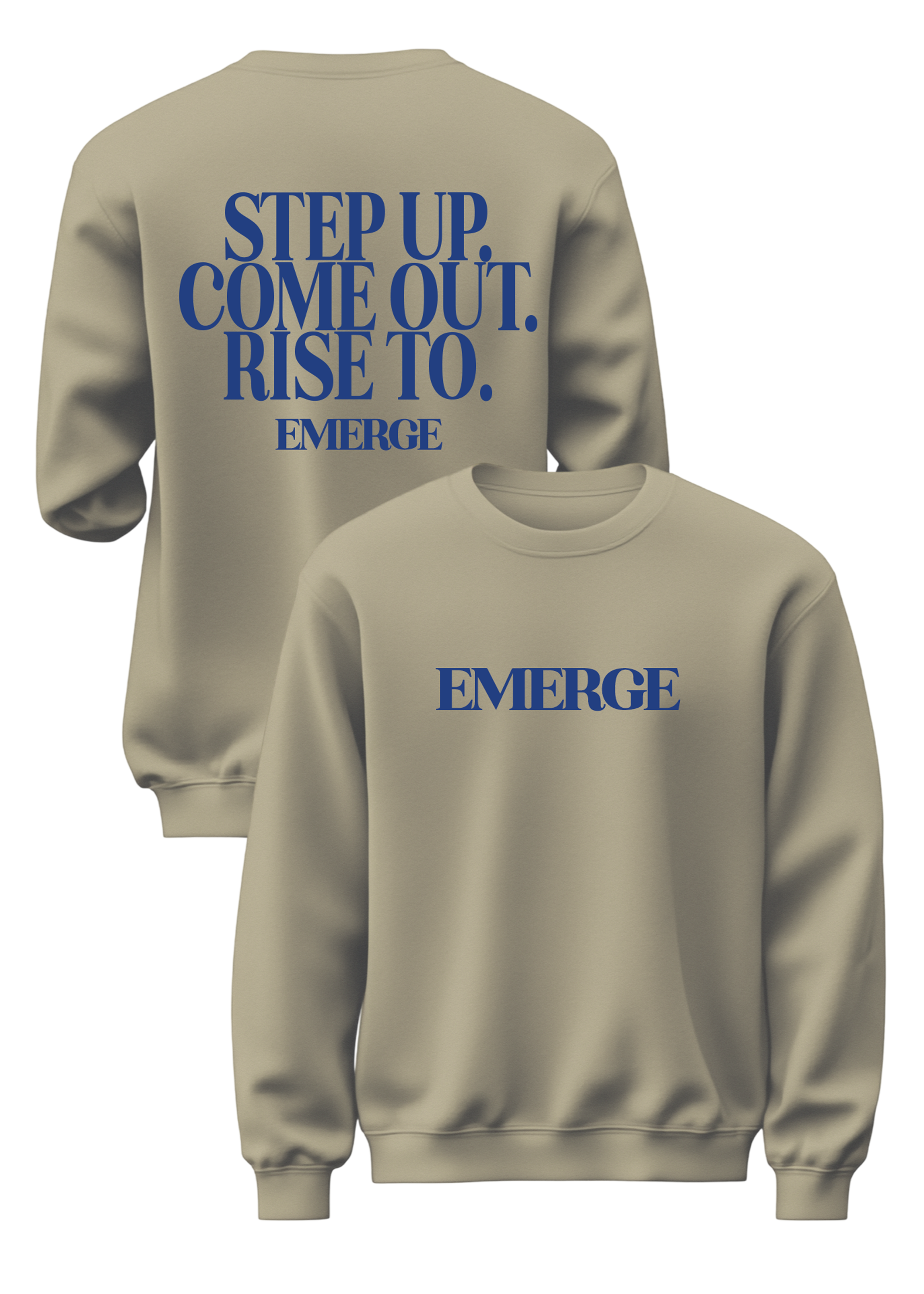 EMERGE TAN SWEATSHIRT