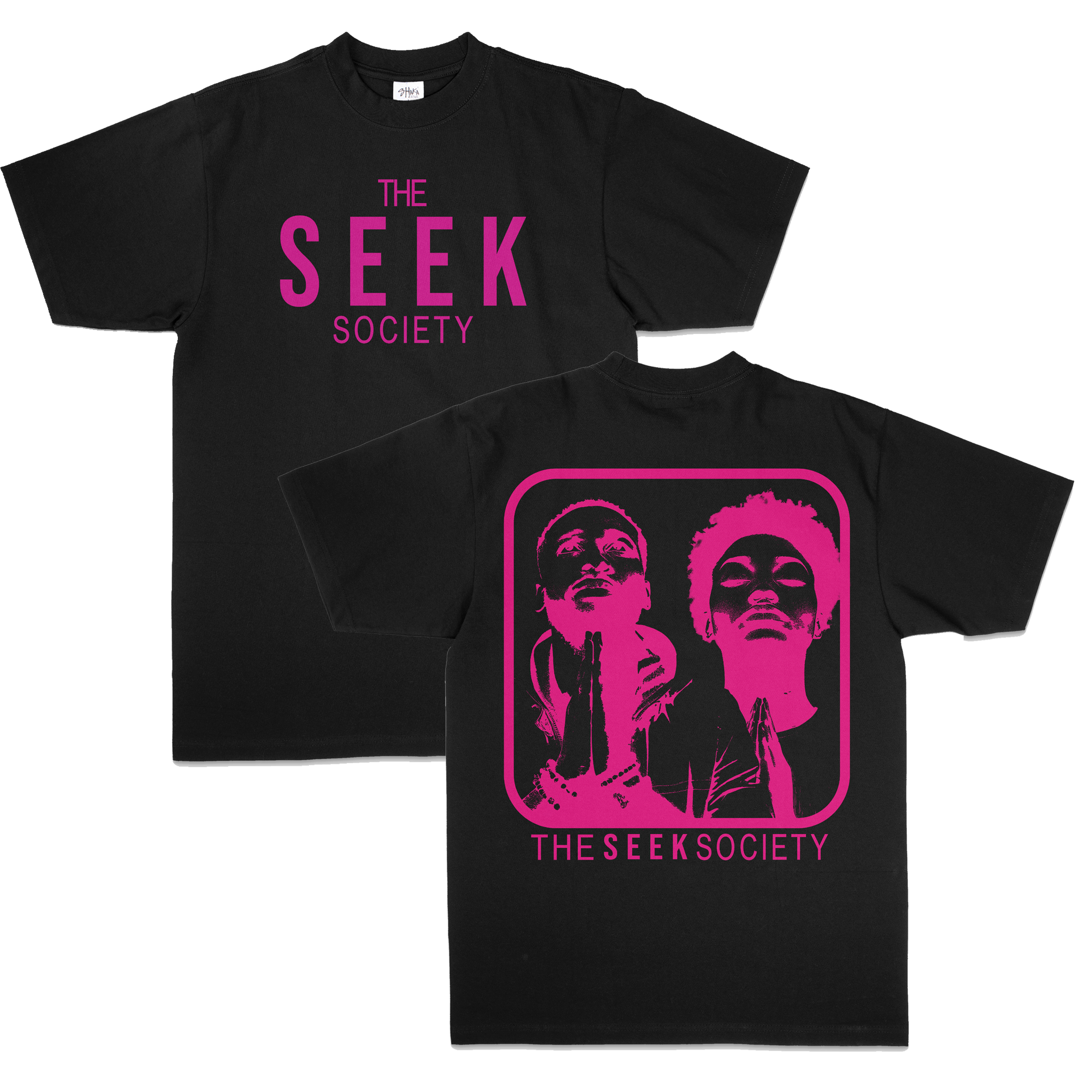 Seek SOCIETY Black & Hot Pink