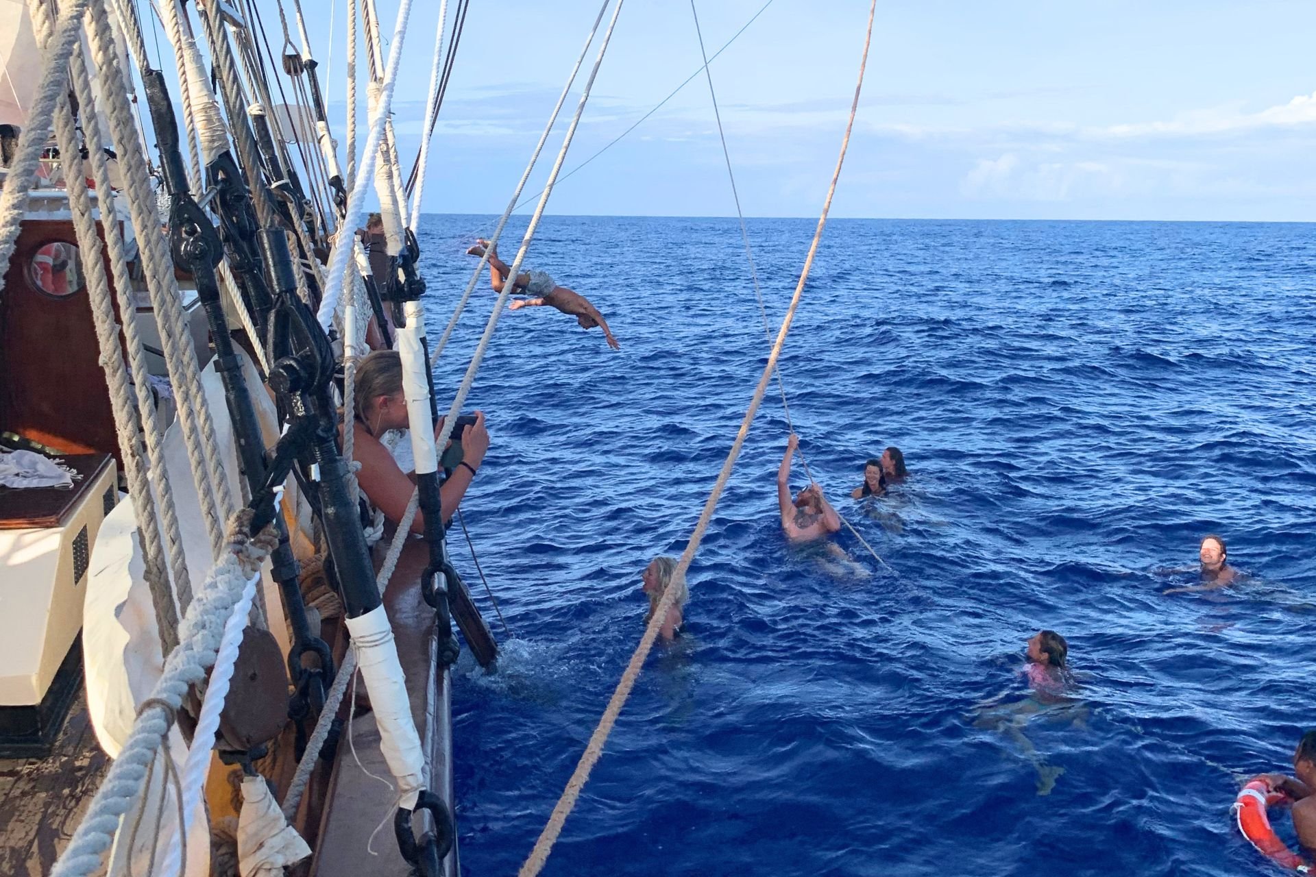 Guests swimming with Florette Caribbean.jpg