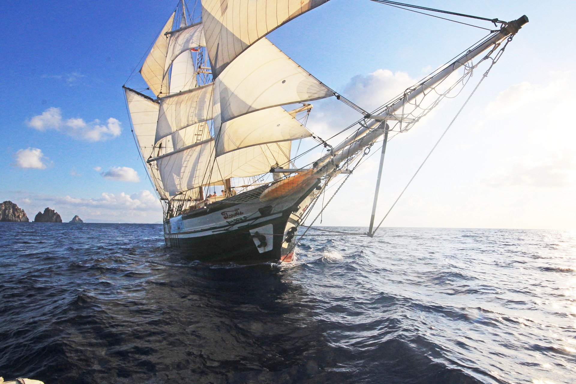Florette Sailing from the bows.jpg