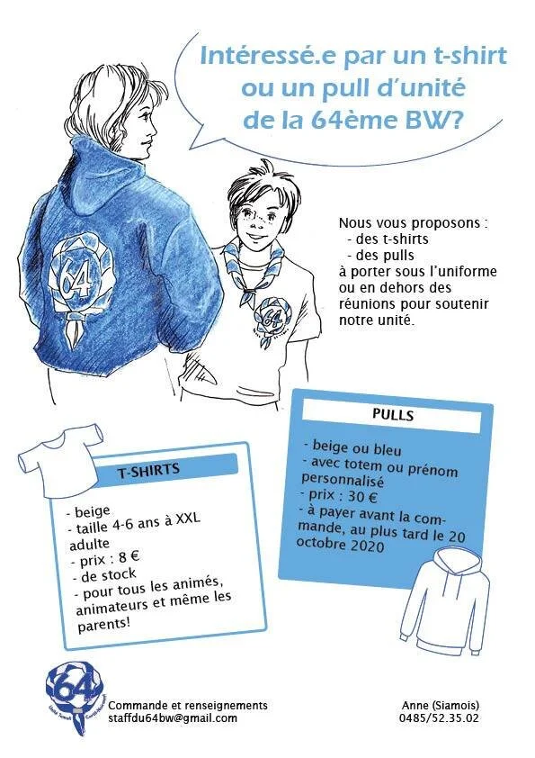 La nouvelle collection 64BW est arrivée !