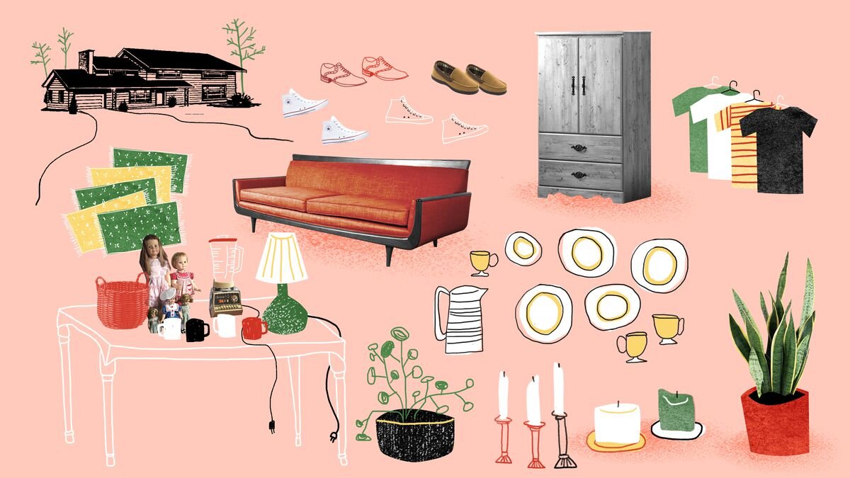 A Yard Sale While Grieving