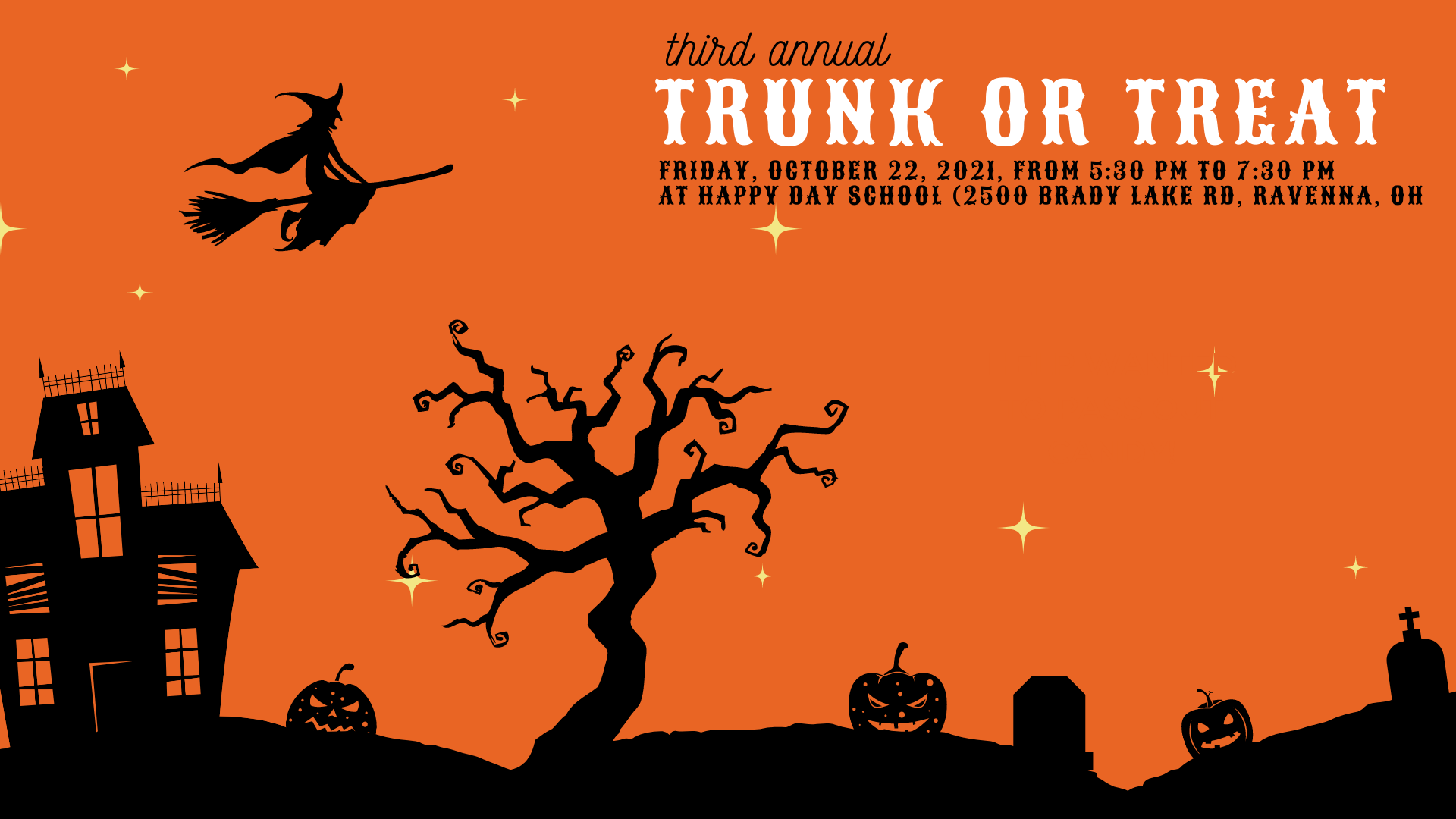 2021 Trunk or Treat — The Portage County Board of Developmental