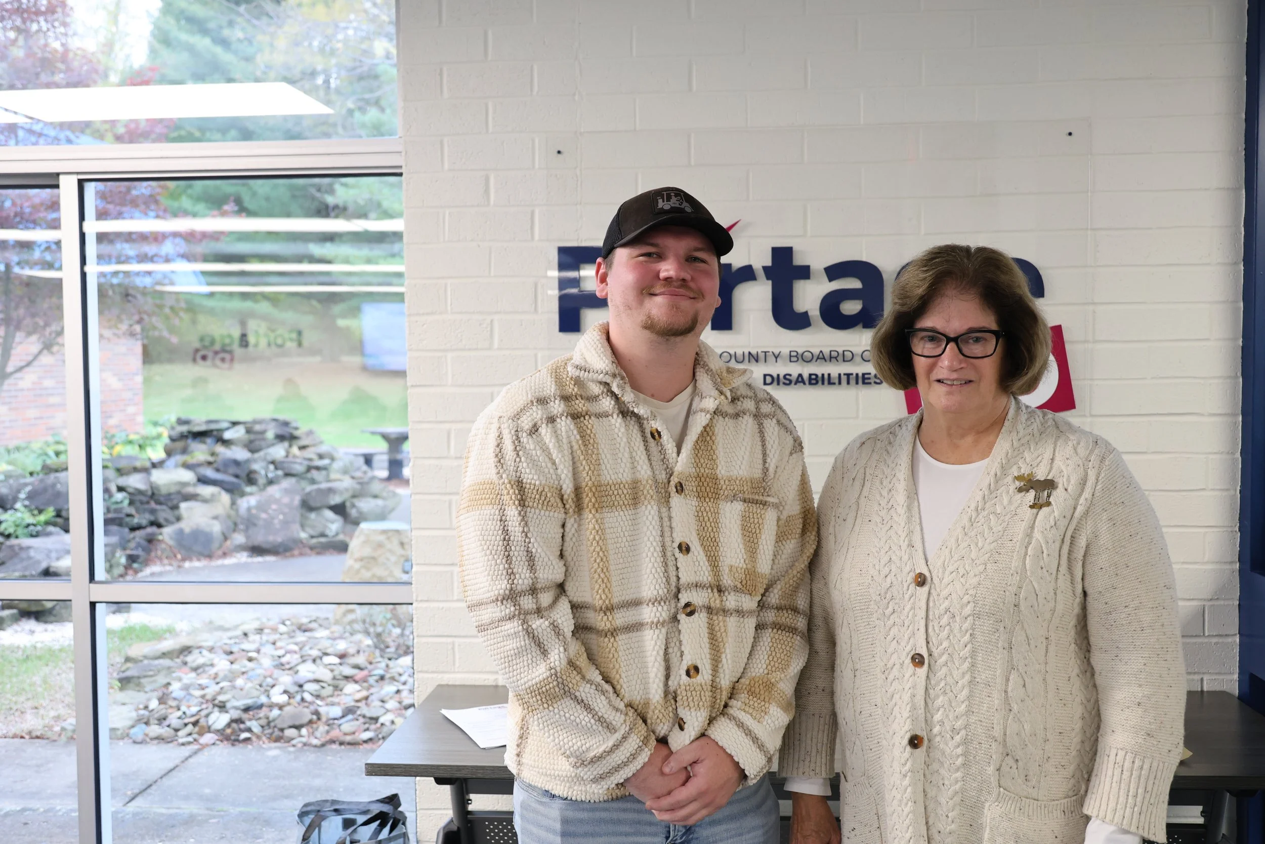  Adam Gilbow pictured above with Christina Krister.  