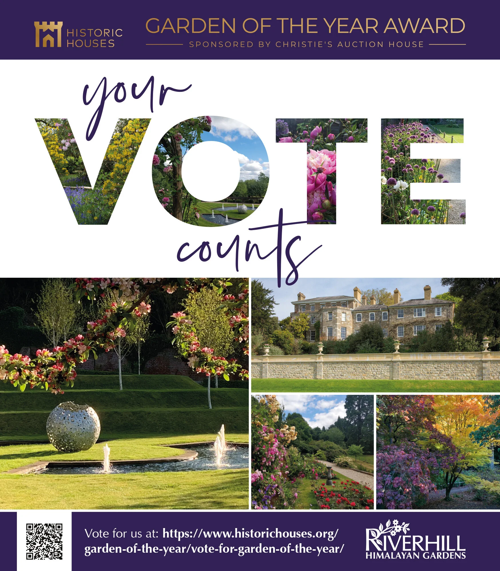 Historic Houses Garden of the Year - VOTE NOW, TIME IS RUNNING OUT!