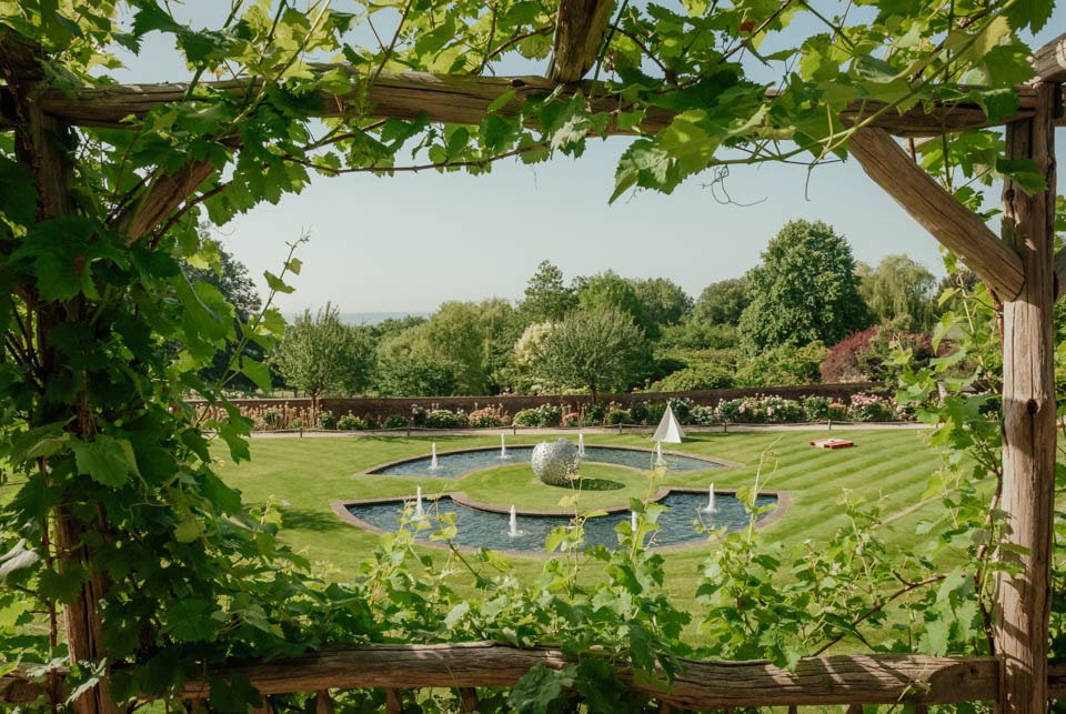 The Walled Garden from the Himalayan Hut for arrival drinks 18.02.22- Riverhill Gardens - credit Benjamin Wetherall Photography - copyright to him as well..jpg