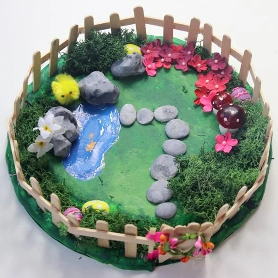7 Weeks of Dreaming & Creating in the Tipi: WEEK 1 - Make a Miniature Garden in a Box