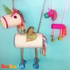 7 Weeks of Dreaming & Creating in the Tipi: WEEK 5 - Magical Marionette Puppets