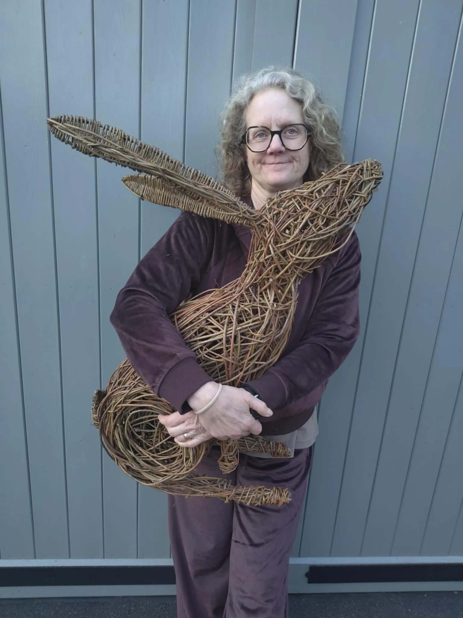 Surrey Sculpture Society Events Programme: Willow Weaving - Hares
