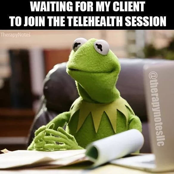 Happy Friday eve! Conducting therapy sessions remotely has its pros and cons, but much more pros than cons. One of the cons is the awkward waiting for the client to log in. .
.
.
#thursday #fridayeve #meme #funny #funnymemes #therapyhumor #therapistm