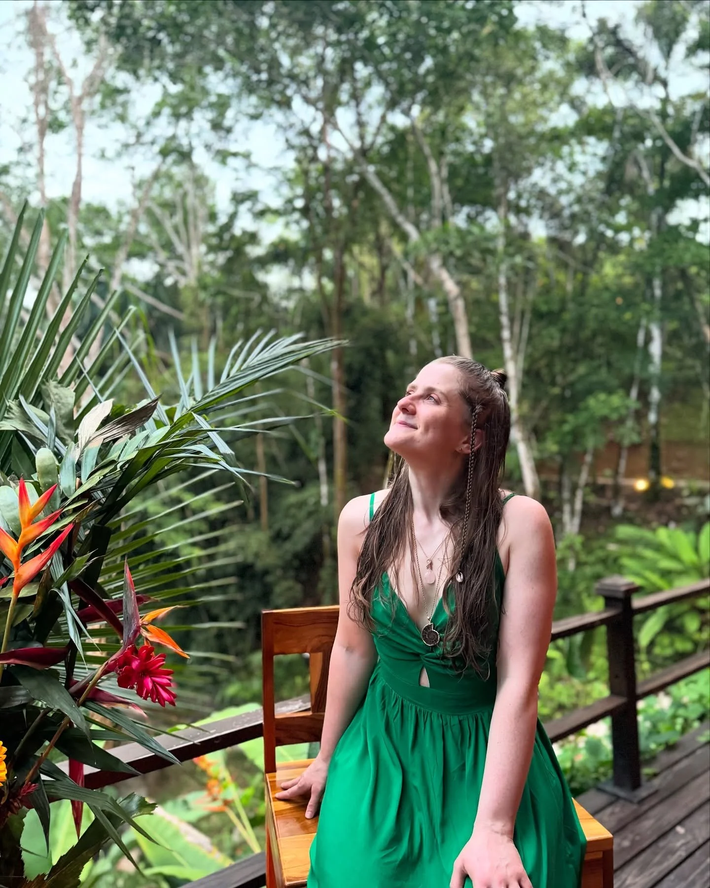 Sukha (Pali and Sanskrit: सुख) - happiness, pleasure, ease, joy or bliss. An authentic state of happiness within a being that is lasting.

As I integrate from retreat with @gaiagoddesslifestyle I revel in sukha and deep sweetness emanates from my sou