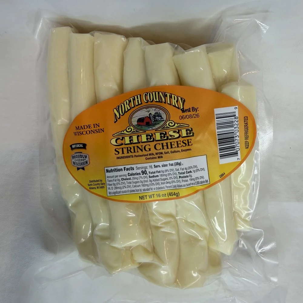 NORTH COUNTRY STRING CHEESE 16 OZ