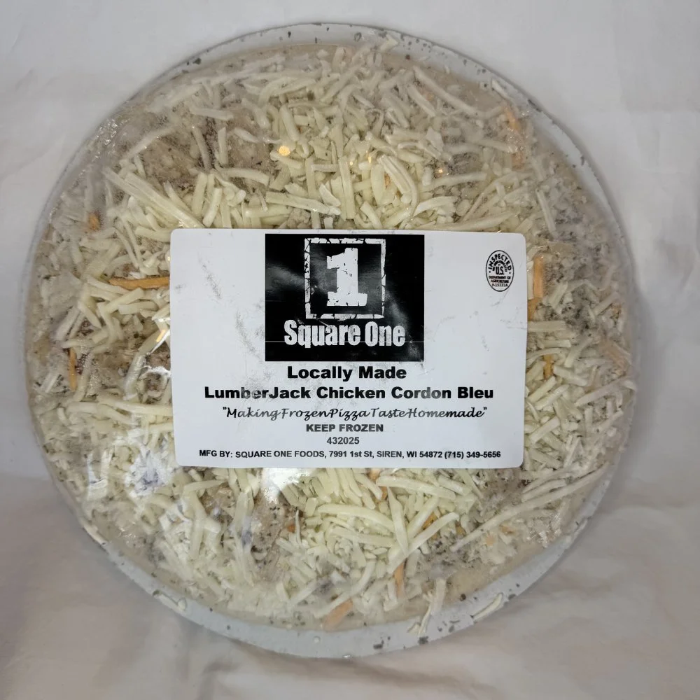 SQUARE ONE LUMBERJACK CHICKEN CORDON BLEU