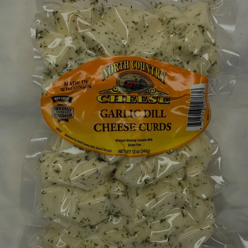 NORTH COUNTRY GARLIC DILL CHEESE CURDS 12OZ