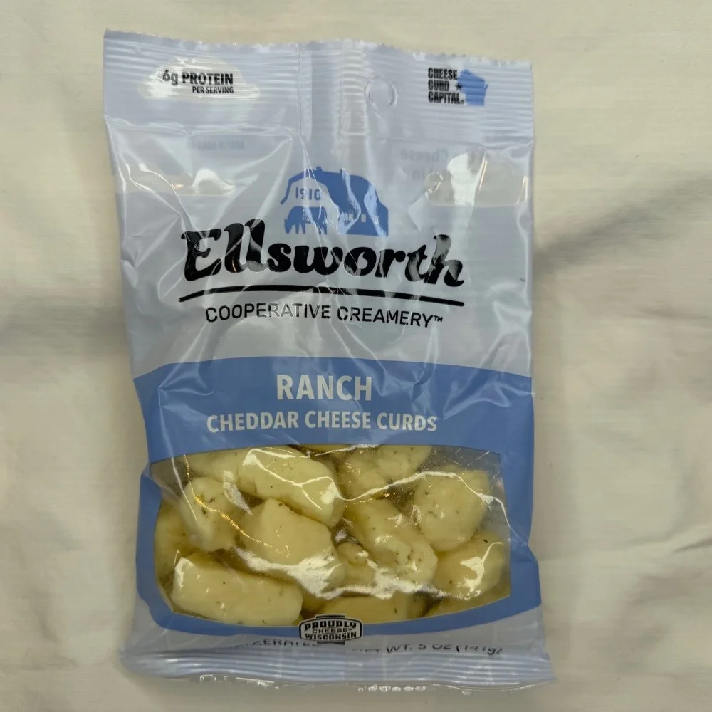 ELLSWORTH RANCH CHEDDAR CHEESE CURDS 5OZ