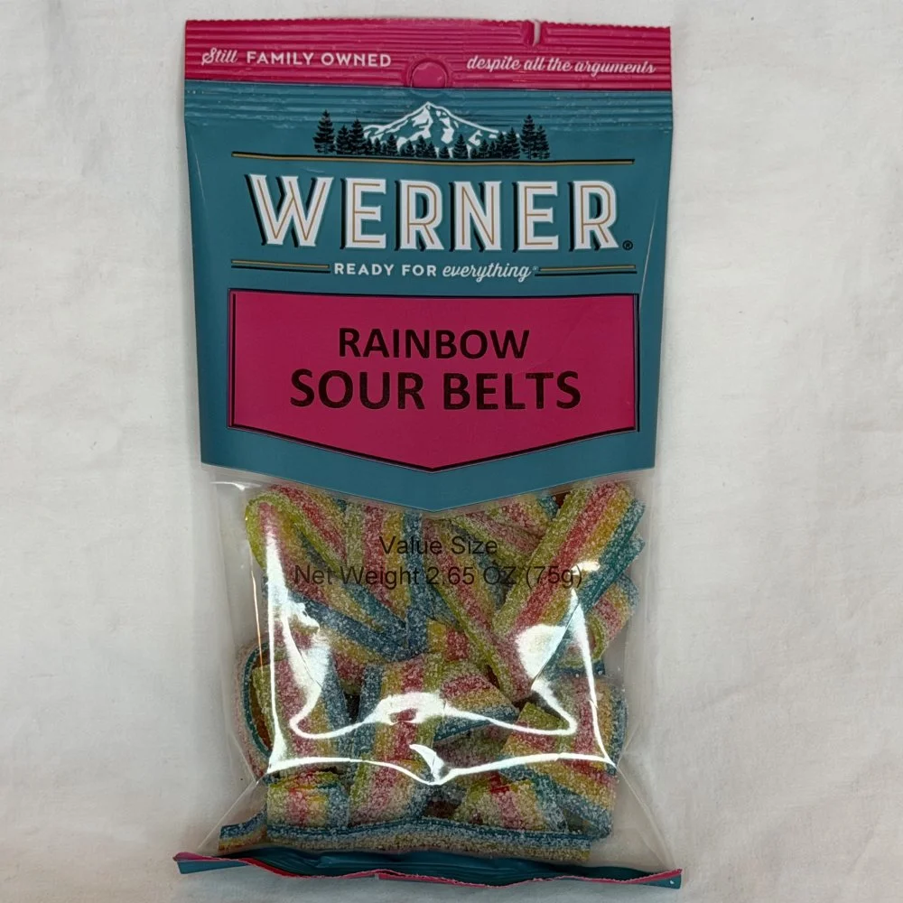 WERNER RAINBOW BELTS 2.65 OZ