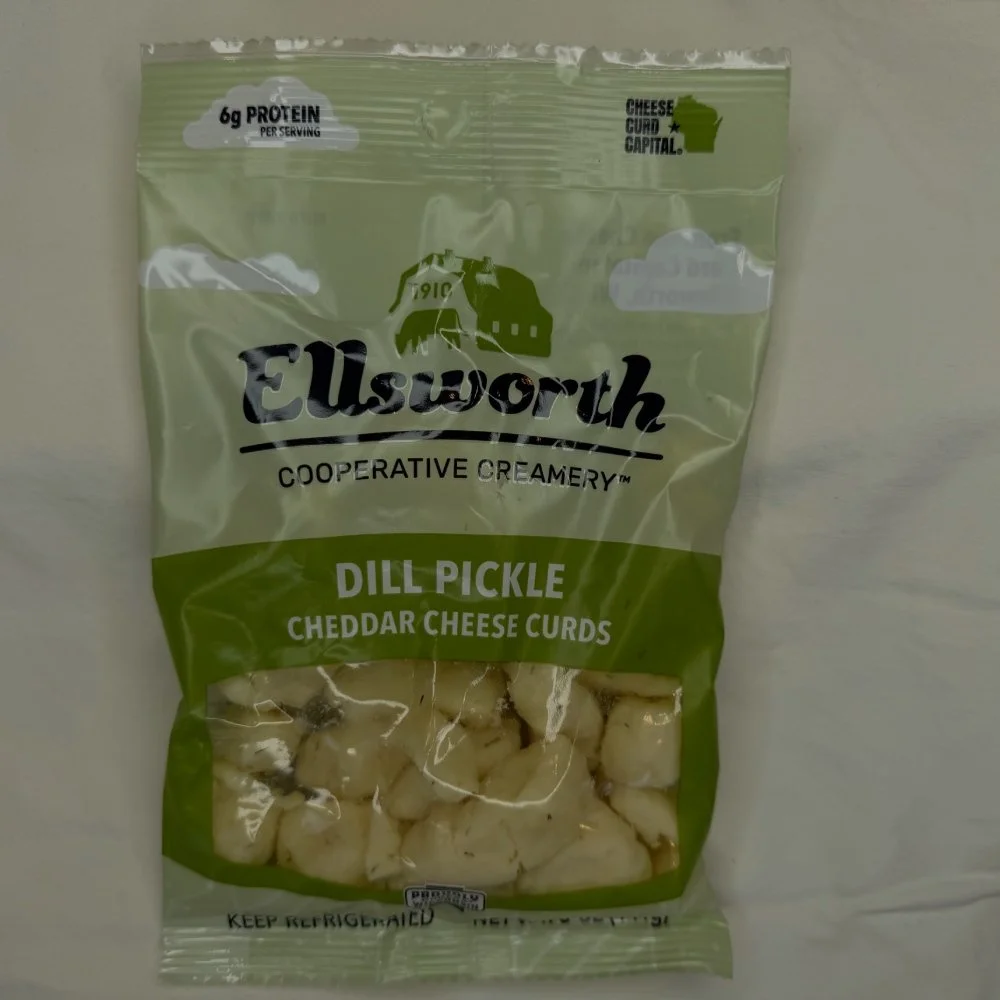 ELLSWORTH DILL PICKLE CHEDDAR CHEESE CURDS 5OZ