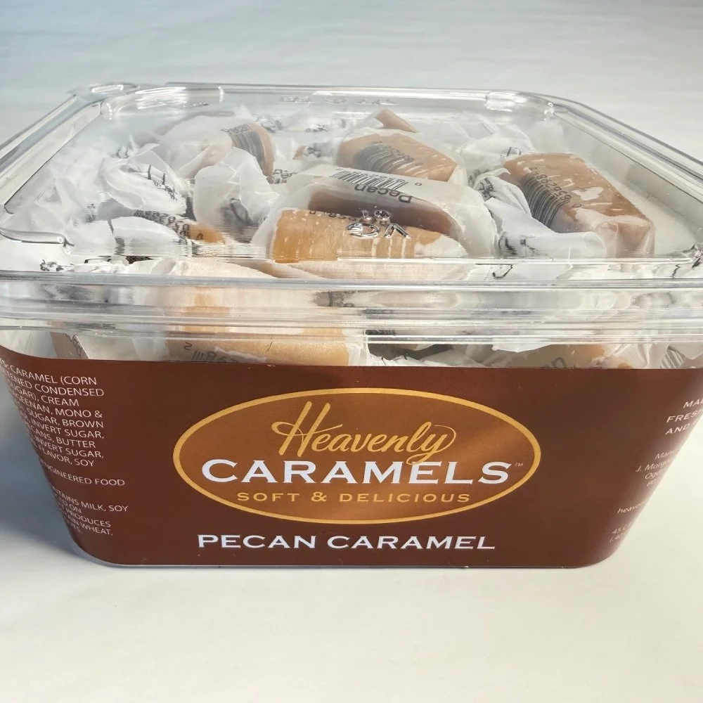 HEAVENLY CARAMELS PECAN CARAMEL