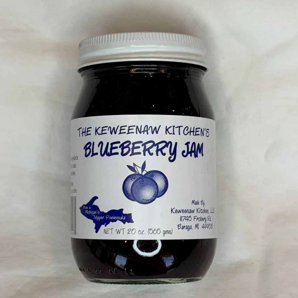KEWEENAW BLUEBERRY JAM 20 OZ