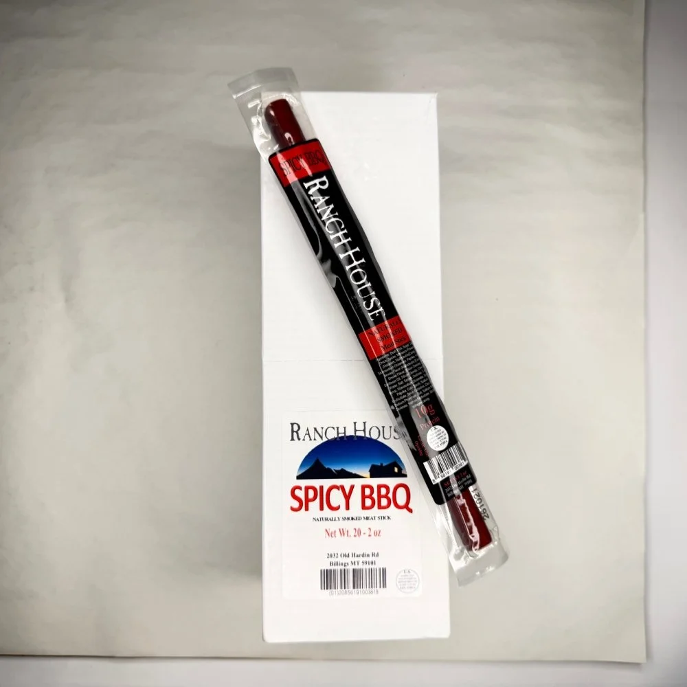 RANCH HOUSE SPICY BBQ 2OZ 20CT DISPLAY CADDIE