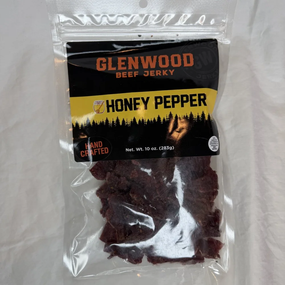 GLENWOOD HONEY PEPPER JERKY 10OZ.jpg