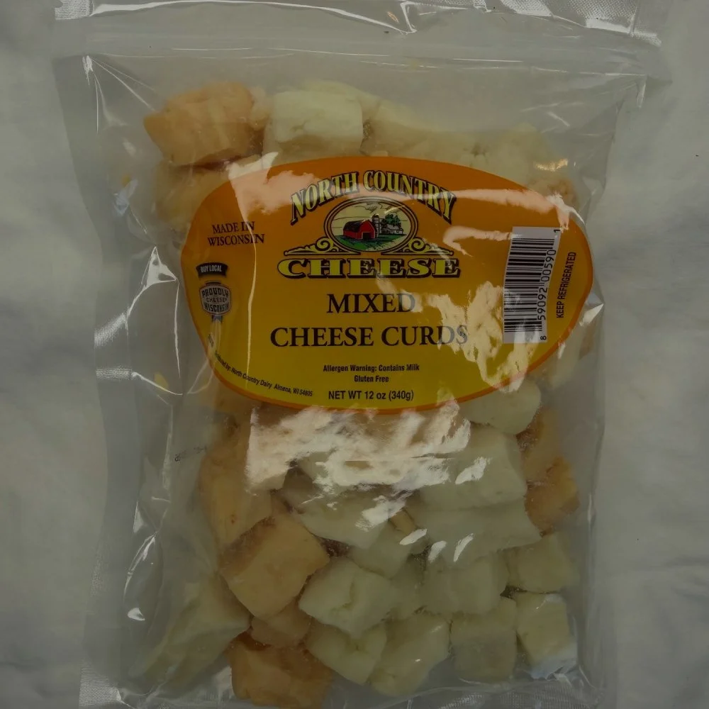 NORTH COUNTRY MIXED CHEESE CURDS 12OZ
