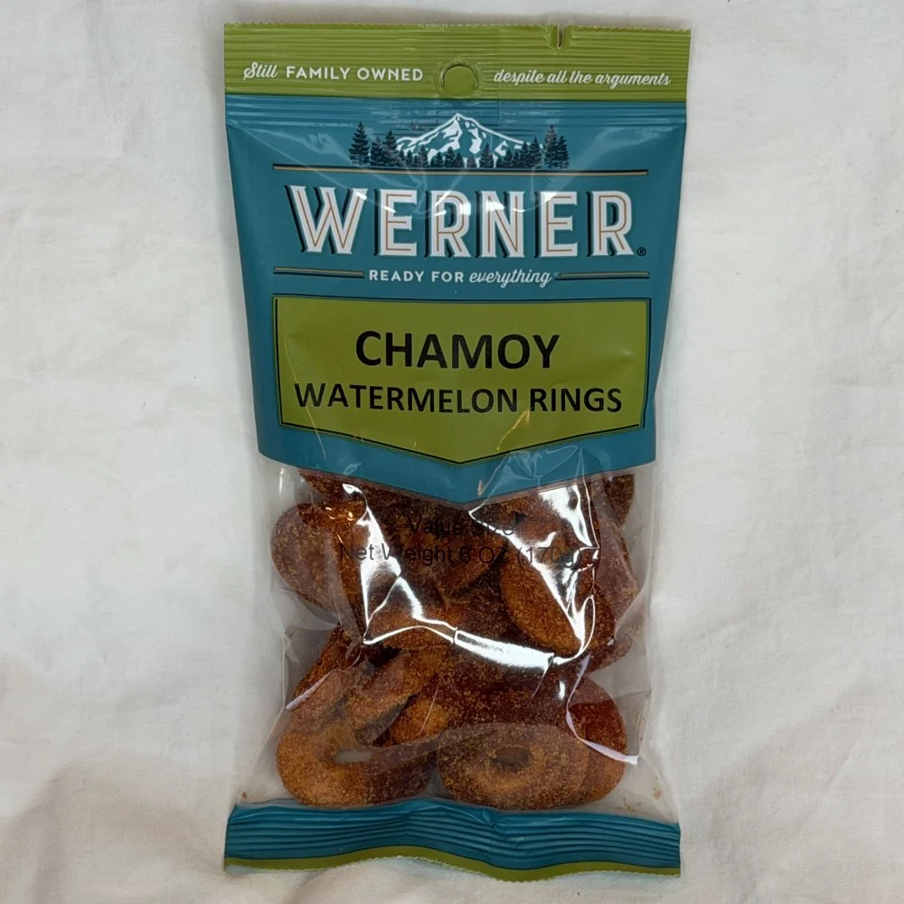WERNER CHAMOY WATERMELON RINGS 6 OZ