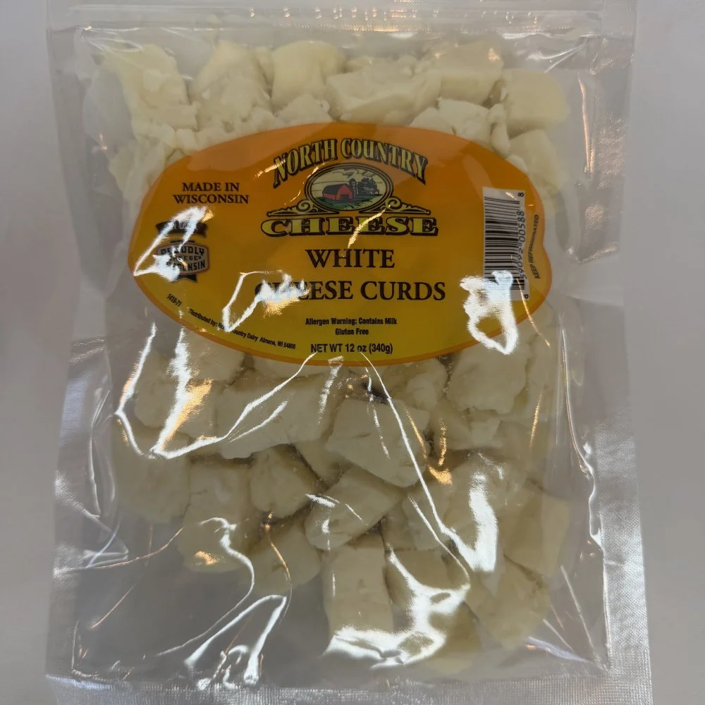 NORTH COUNTRY WHITE CHEESE CURDS 12 OZ