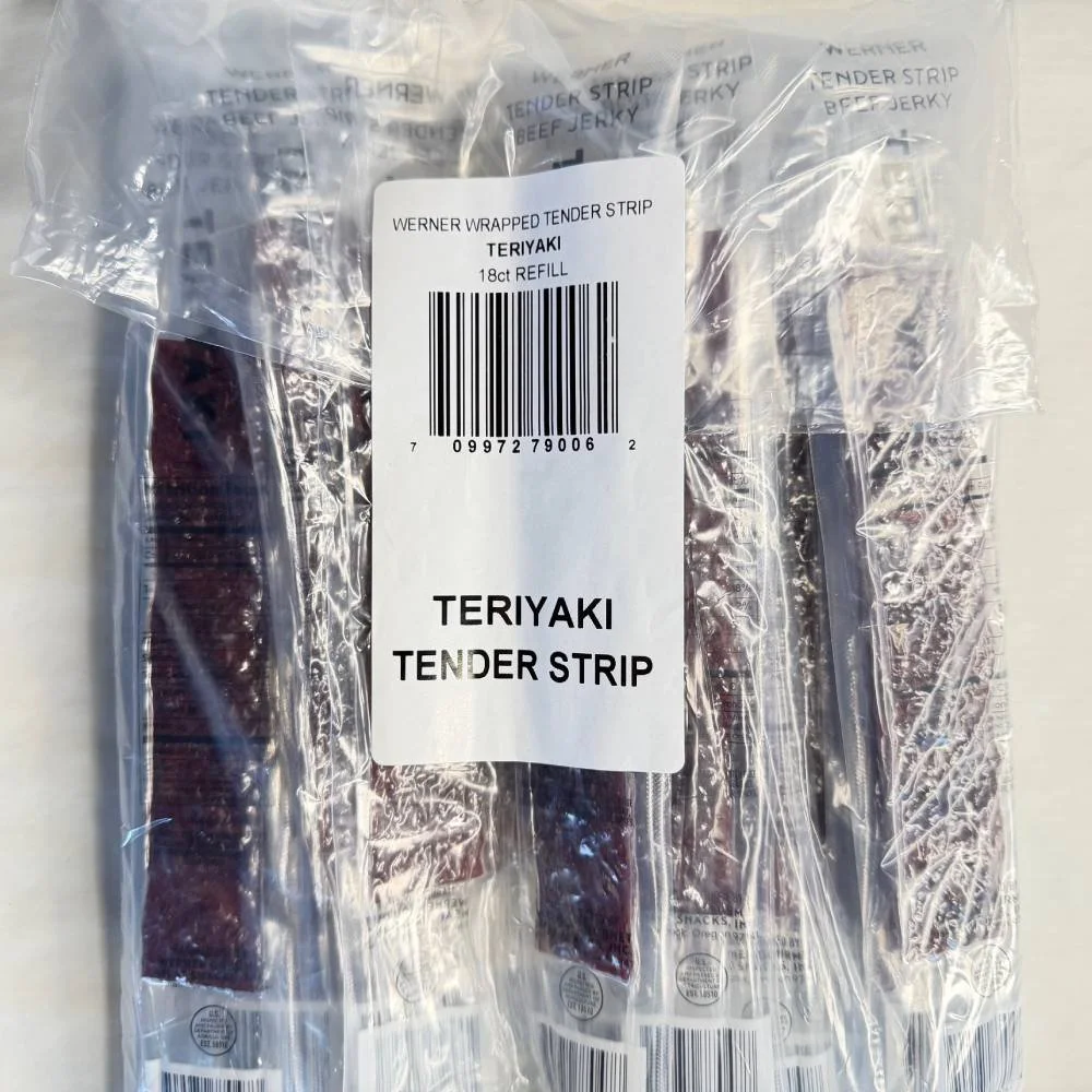 WERNER TERIYAKI STRIPS 18CT