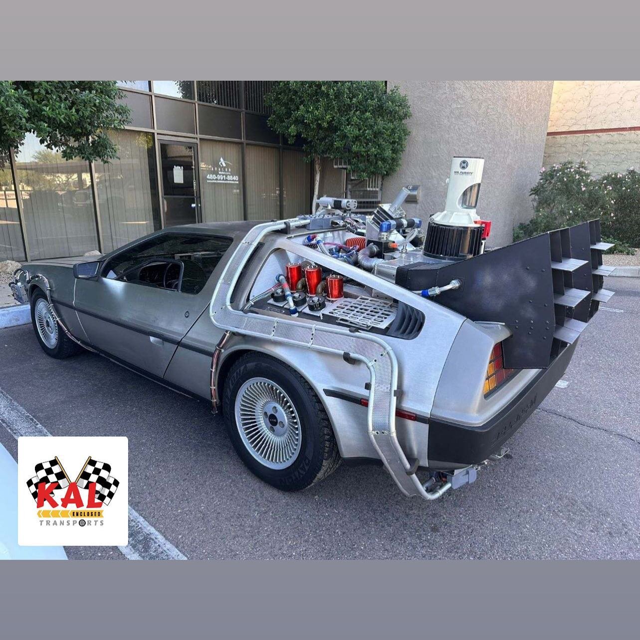 Picked this up for my guy Marty, some crazy shit happens when this thing hits 88mph all thanks to the Flux Capacitor..