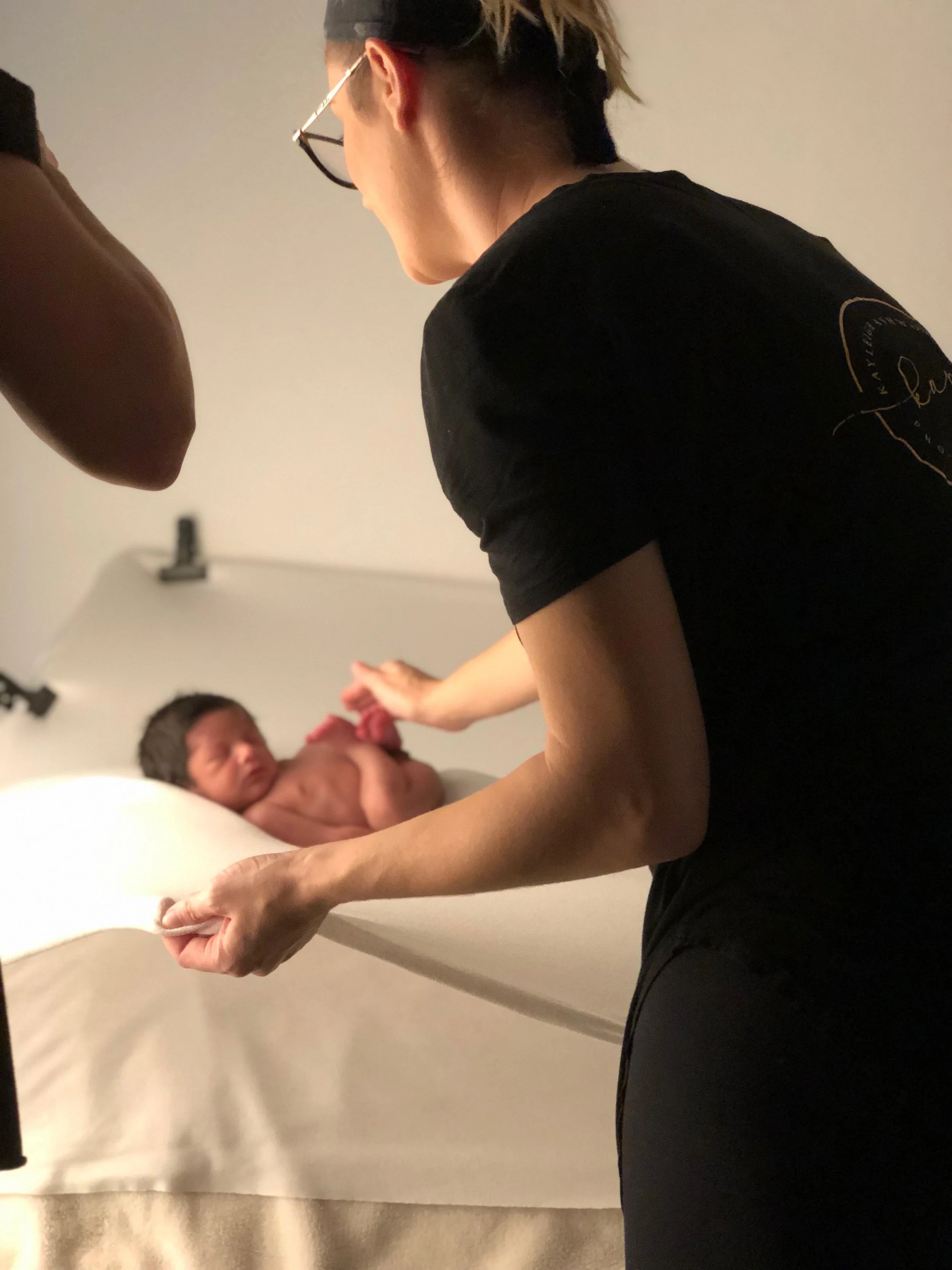 What an awesome experience to have KAP come to my studio!  I have been a newborn photographer for about 8 years so I am comfortable with my camera and studio lighting but...
