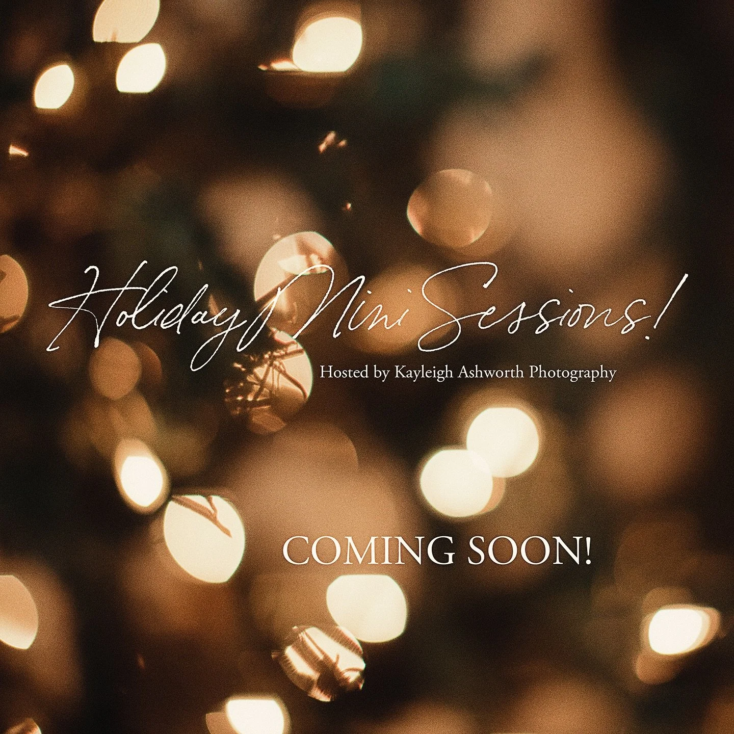 🎅 Something magical is coming&hellip; Don&rsquo;t miss out!

🎄 Our Christmas mini sessions are almost here&hellip; And this year we&rsquo;re giving our VIPs early access before anyone else(plus an early bird discount 🎁)

Want in? It&rsquo;s super 