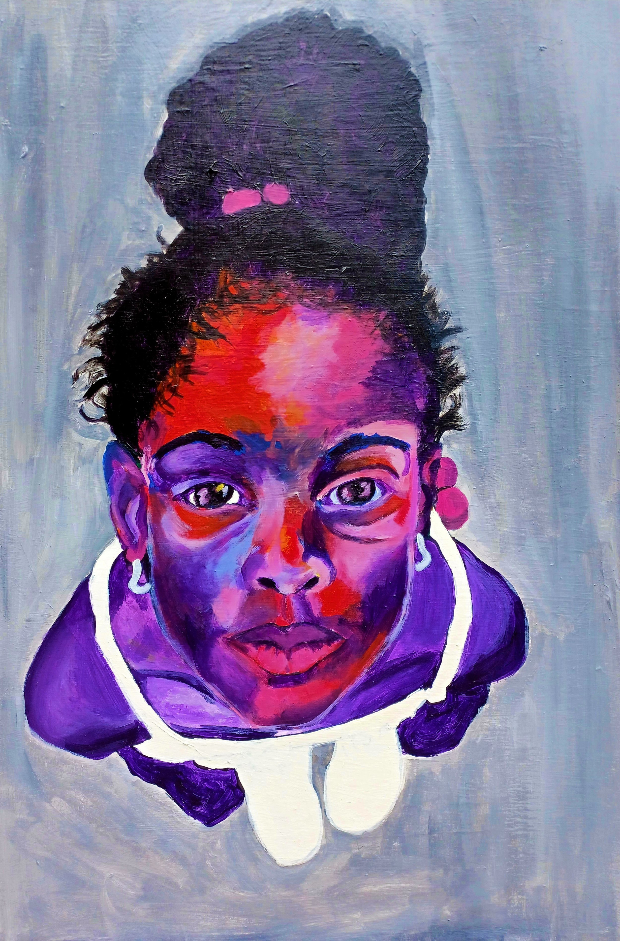 THE MAKINGS OF HUE I  ·  OIL ON CANVAS  ·  36 X 24 IN