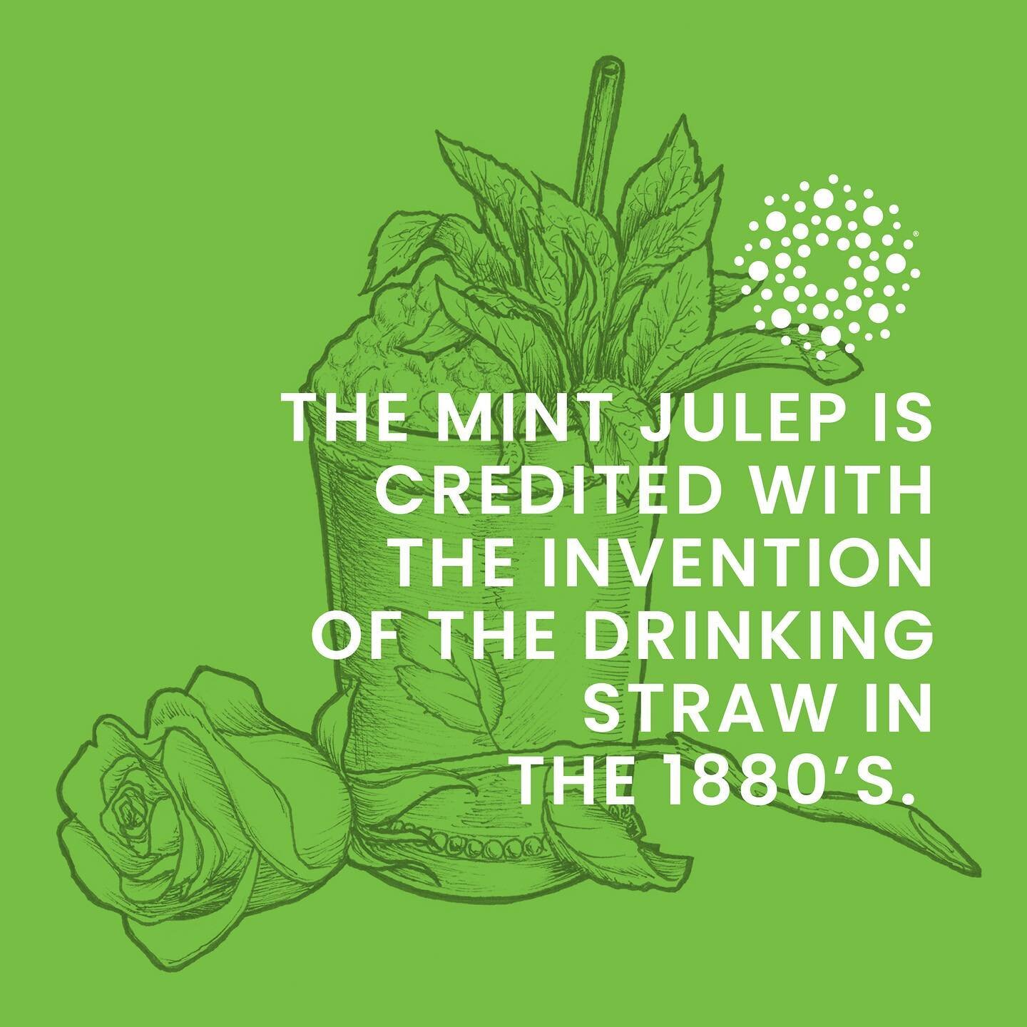 The mountain of crushed ice that comprises the top of The Mint Julep required some inventive thinking to get to the goods at the bottom of the cup.