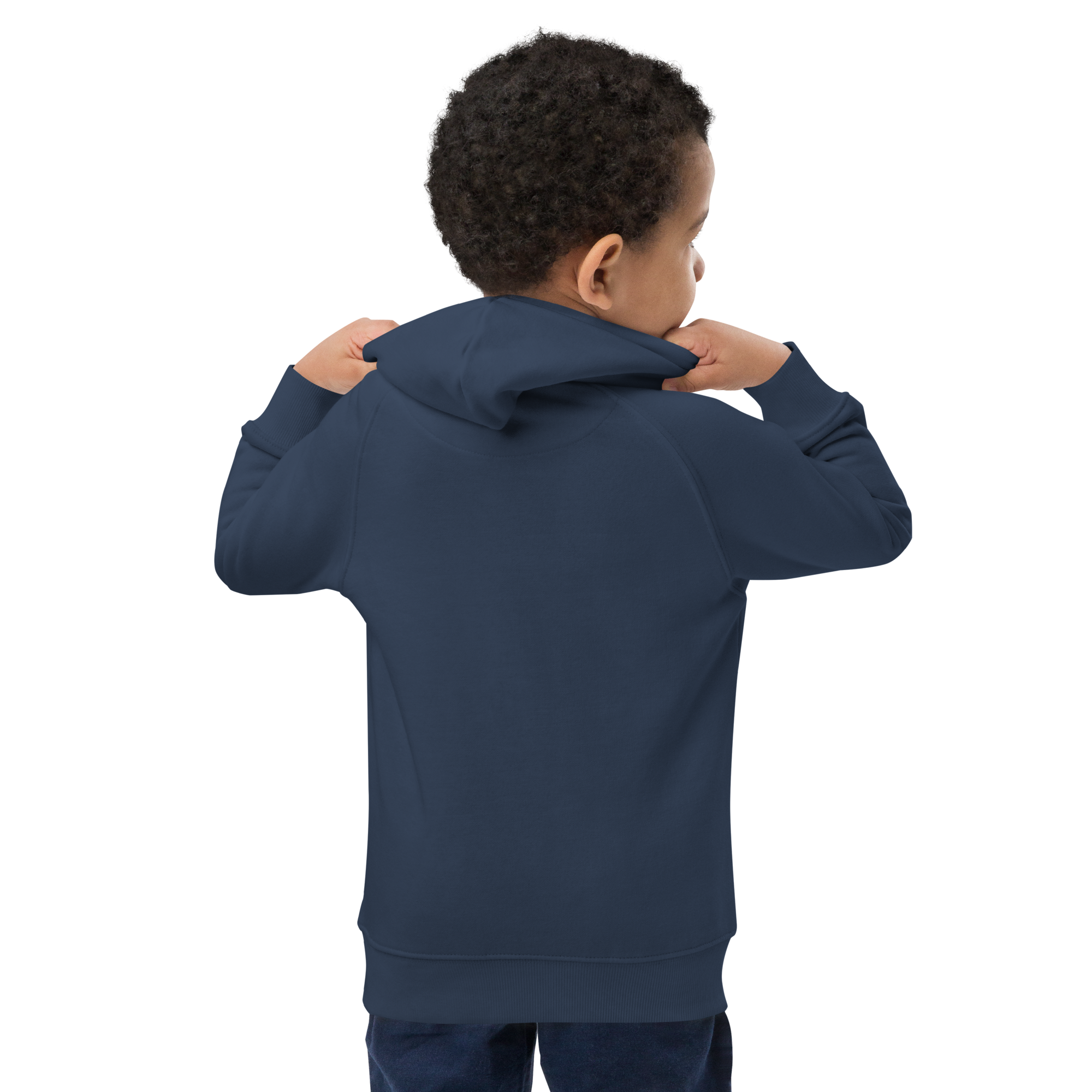 kids-eco-hoodie-french-navy-back-6924b3cd8f5d9.png