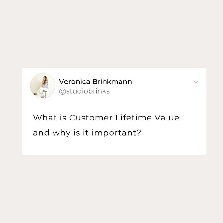 Did you know that it is much easier to sell an existing customer than acquire a new one?

Exactly why understanding your Customer Lifetime Value or CLV is so important.

Having a solid understanding can help increase revenue, better target potential 