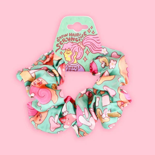 Snail Mushroom Scrunchie.webp