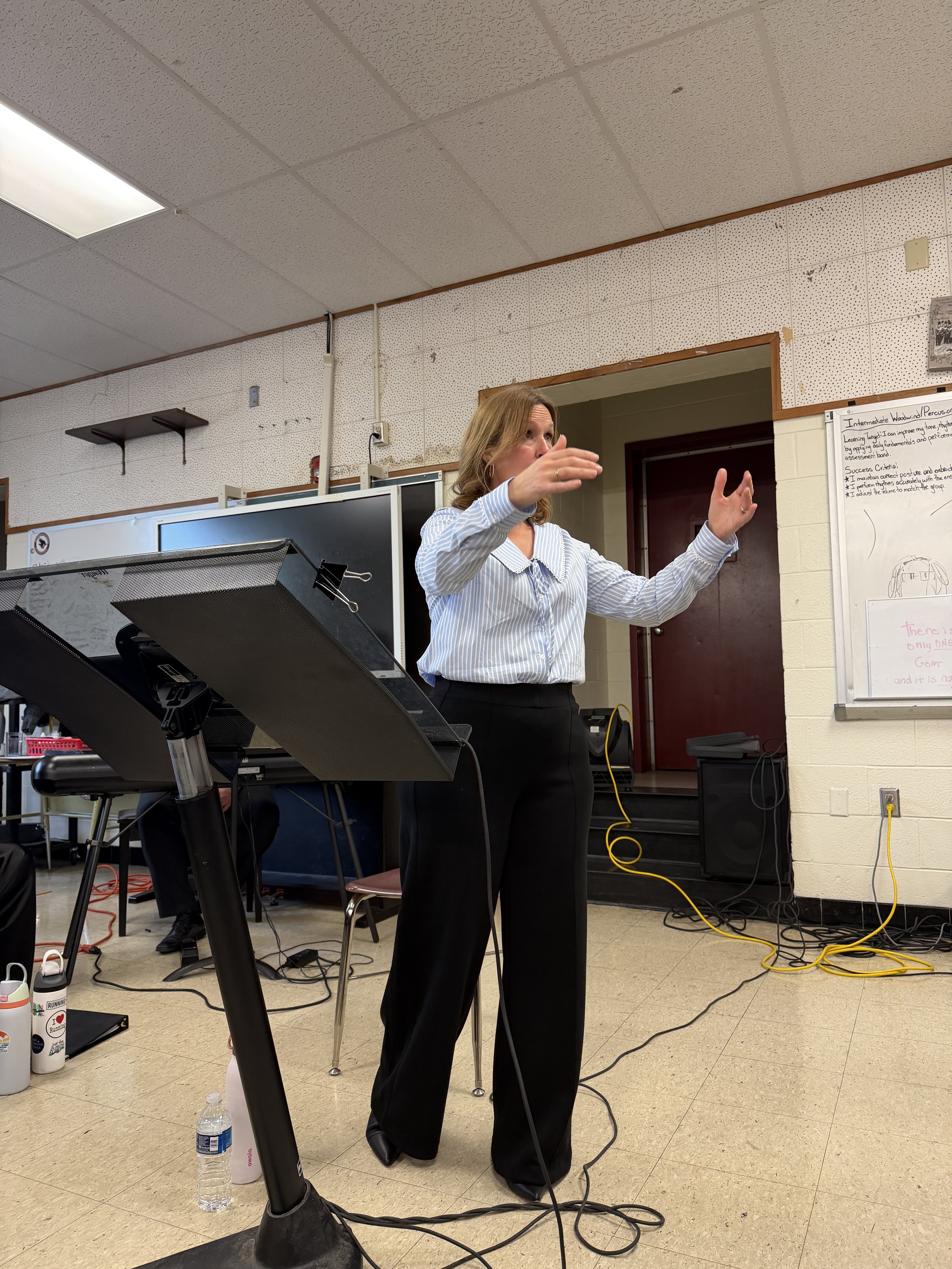 Broadwater Academy Music Educator honored as Guest Conductor
