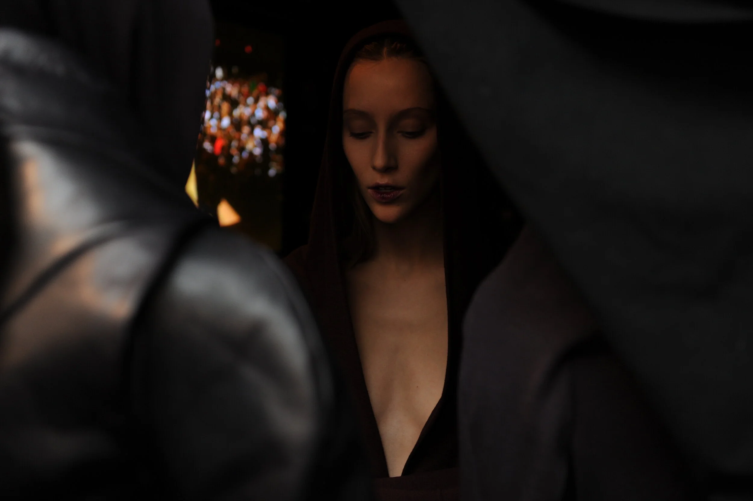 MFA thesis collection shown at Mercedes-Benz Fashion Week in New York City