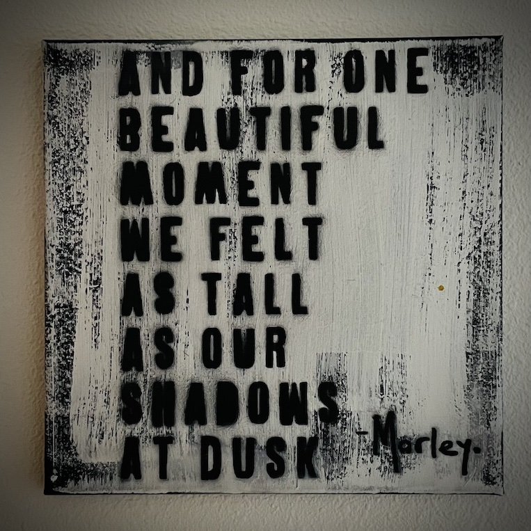 Shadows At Dusk - 12x12 Canvas