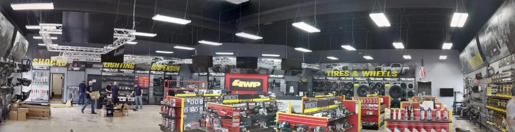 4 WHEEL PARTS STORE OPENINGS IN IL, PA, MD AND TX