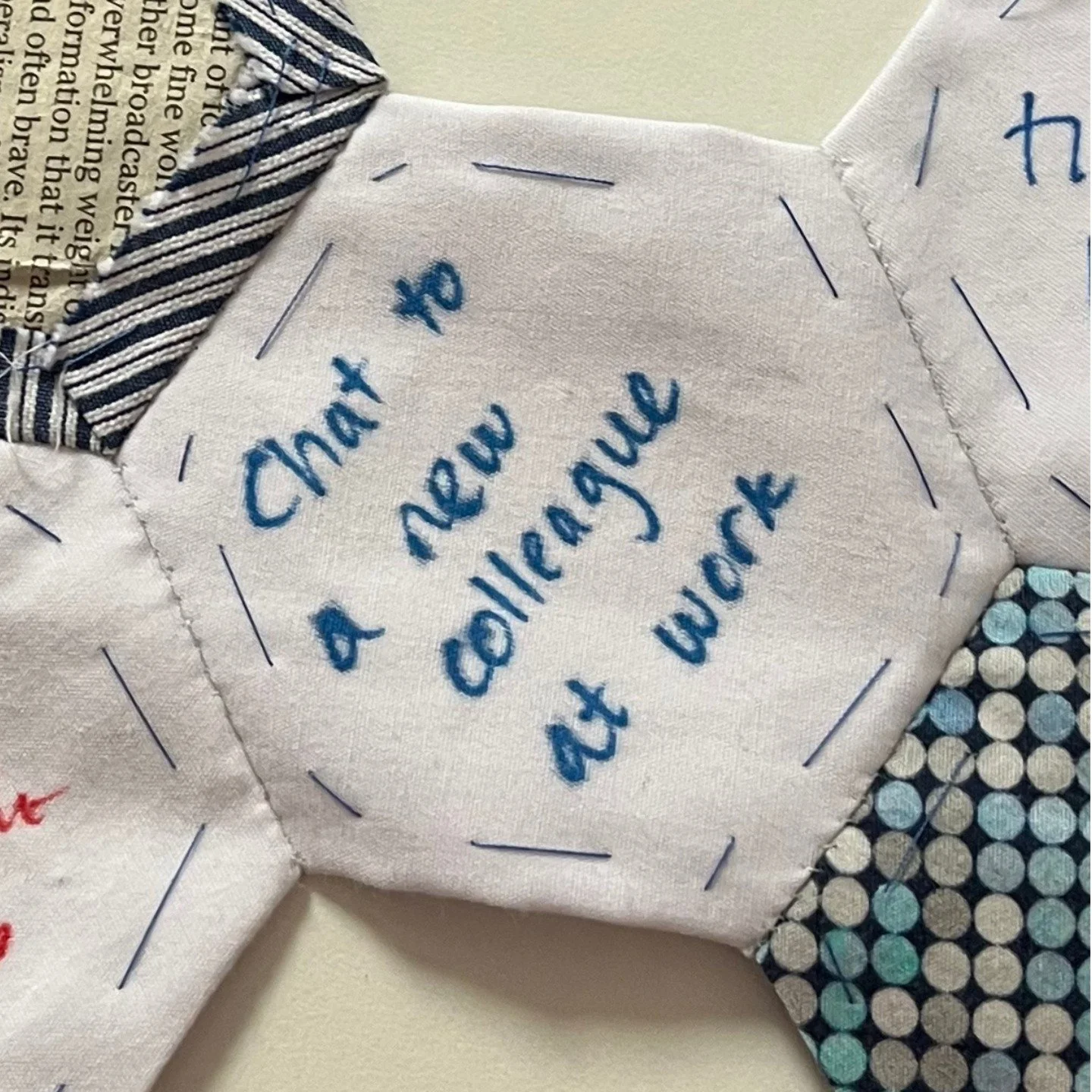 It is a while since I posted about my work. I have been busy preparing for our final degree show, and other stuff that has filled my head.
MY main work is entitled 'Building Hope' and there seems to be a dearth of hope at the moment, I thought I'd sh